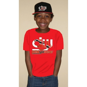 dyw Trinidad and Tobago Flag youth graphic t-shirt