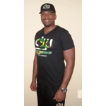 dyw Jamaica Flag v-neck t-shirt