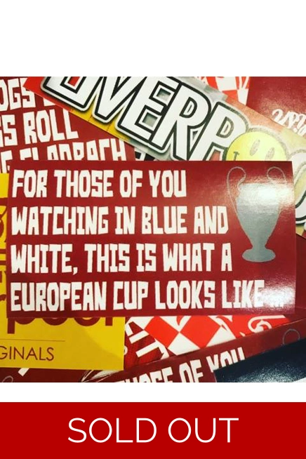 100 - For Those Of You Watching 9cm x 5cm Stickers