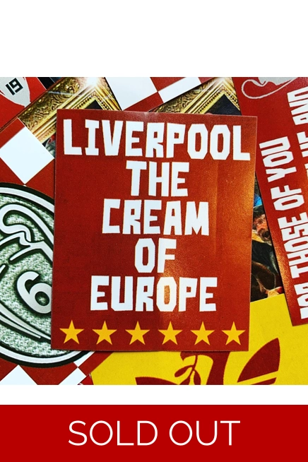 100 - Cream of Europe 5cm x 8cm Stickers