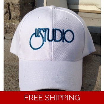 Le Studio Baseball Hat White..
