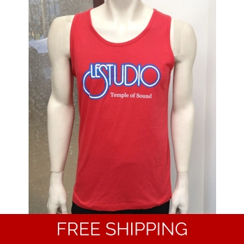 Le Studio Tank Top Red White..