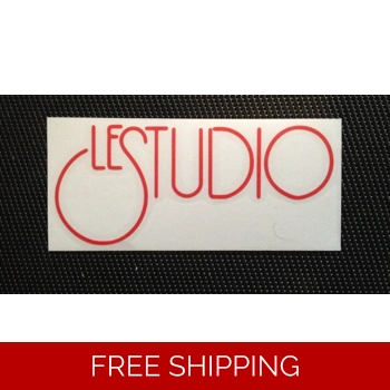 Le Studio Red Decals 5 X 2 1/2