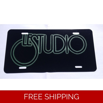 Le Studio License Plate..