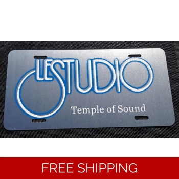 Le Studio License Plate..