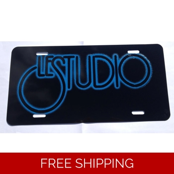 Le Studio License Plate..