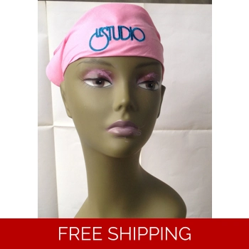 Bandana Pink Black..