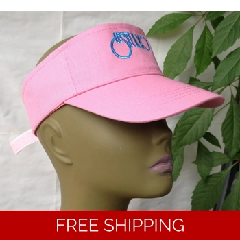Unisex Pink Sun Visor H..