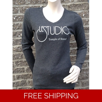 Girlie Grey Long sleeves V-N..