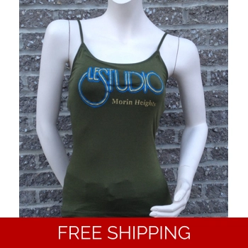 Woman Green Tank Top Gold & ..