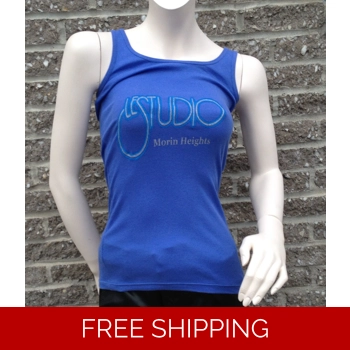 Woman Purple Tank Top Silver..