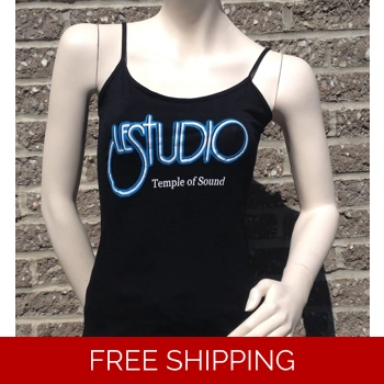Woman Black Tank Top B White..