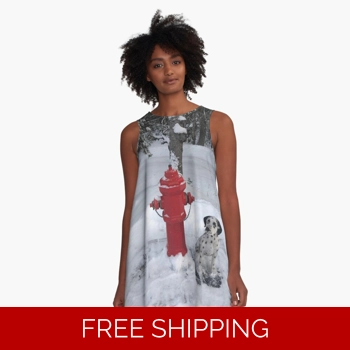 Le Studio A Line Dress Rush ..