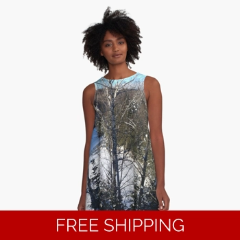 Le Studio A Line Dress Lake ..