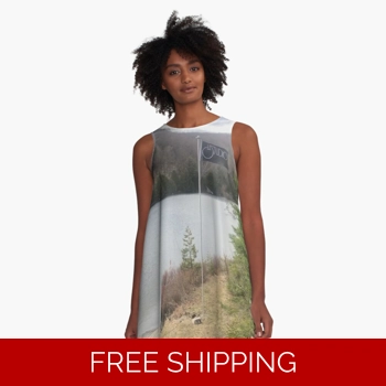 Le Studio A Line Dress Lake ..