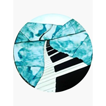 Sticker Piano Wind..