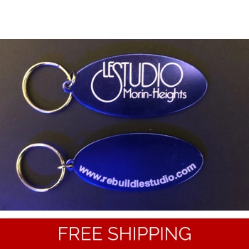 Le Studio Key Tag Blue ..
