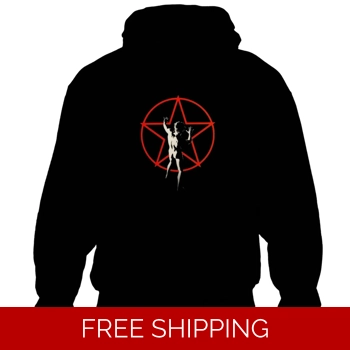A Le Studio Hoodie Red Star ..