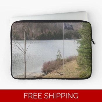 Le Studio Laptop Sleeve Lake..