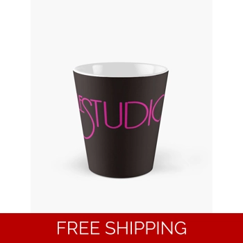 Tall Mug Blaqck Hot Pin..