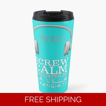 Travel Mug Aqua Blue La Vill..