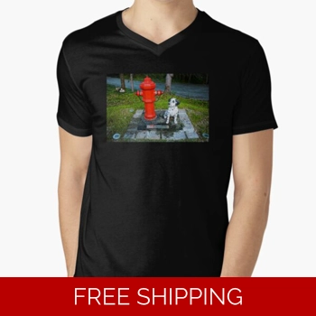 Le Studio V-Neck T-Shirt Rus..