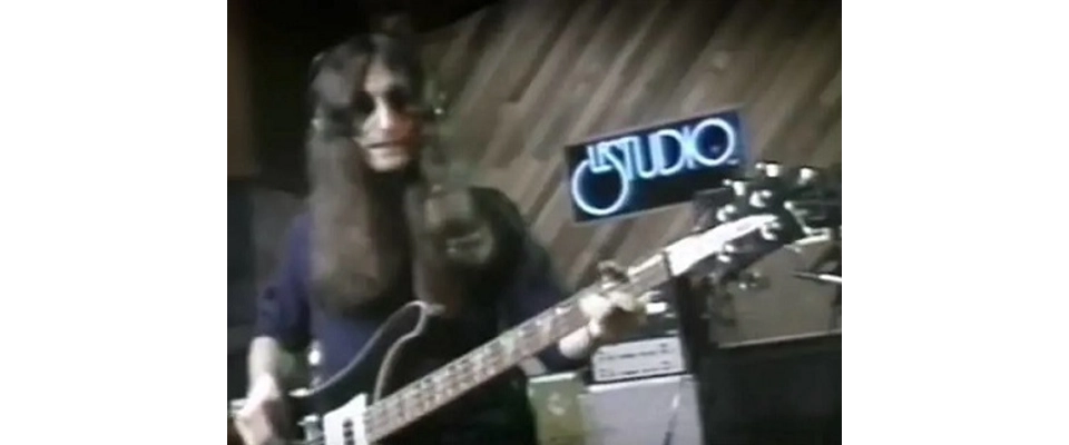 Geddy Lee at Le Studio Moving Pictures 1981
