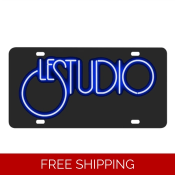 A Le Studio License Plates W..