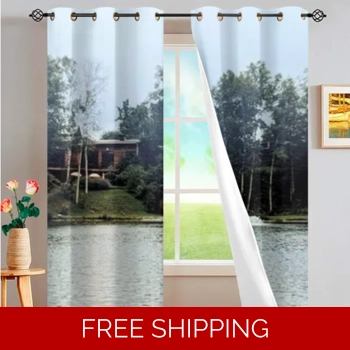 Custom Window Curtains 2 PCS..