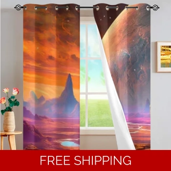 Custom Window Curtains 2 PCS..