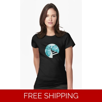 Girlie A Fitted T-Shirt Pian..