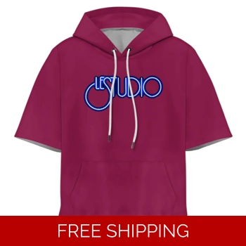 3D Short Sleeve Hooded Le St..