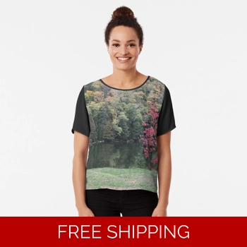 Le Studio Chiffon Top Lake P..