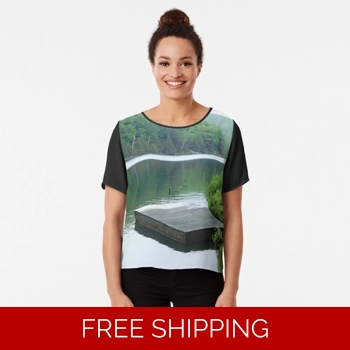 Le Studio Chiffon Top Lake P..