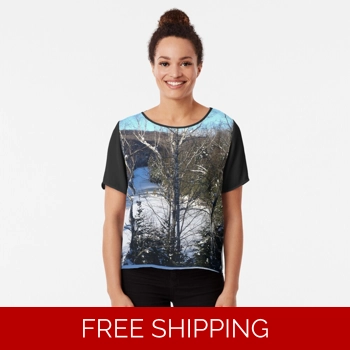 Le Studio Chiffon Top Lake P..