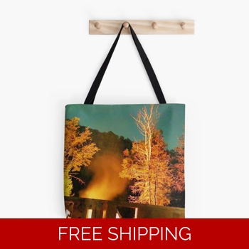 Le Studio Tote Bag Fire in t..