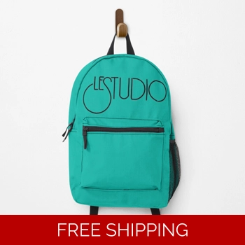 Le Studio Backpack Aqua..