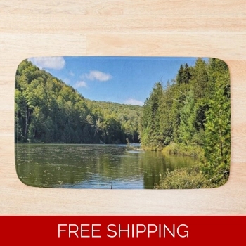 Le Studio Bath Mat Lake Perr..