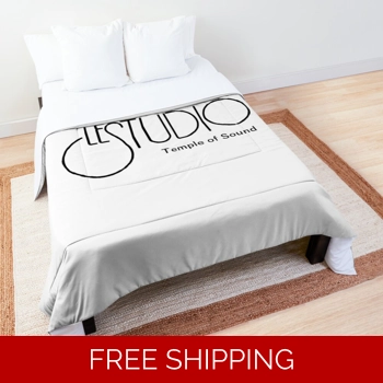 Le Studio Comforter White Bl..