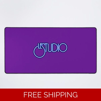 Le Studio Desk Mat White & B..