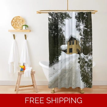 Le Studio Shower Curtain Gue..