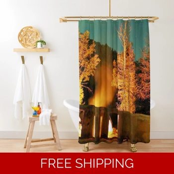 Le Studio Shower Curtain Fir..