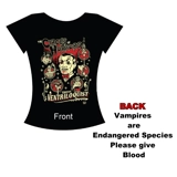 VENTRILOQUIST LADIES TEE - NEW STOCK