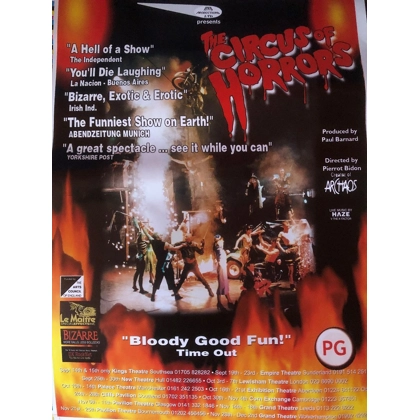 SIGNED FIRST EVER COH THEATRE POSTER