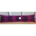Fuchsia Harris Tweed & Voyage Maison Thistle Draught Excluder
