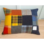 PATCHWORK Harris Tweed Cushion with Harris Tweed Back - Cushion Pad included