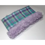 Harris Tweed® Snood/Neck Warmer  with Lilac Mongolian Faux Fur