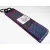 Western Isles Tartan Harris Tweed Key Fob Ring