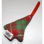 HARRIS TWEED Hanging Christmas Tree Decoration