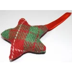 HARRIS TWEED Hanging Christmas Tree Decoration